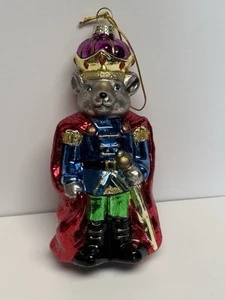 Nussknacker Suite König Maus Glas Ornament EUC! - Bild 1 von 11