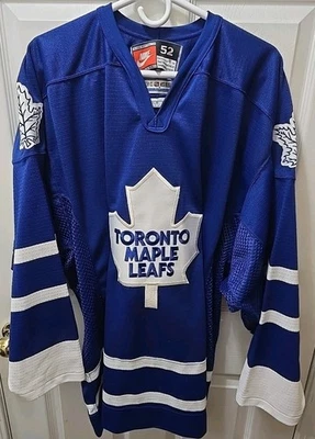 RARE Toronto Maple Leafs CCM Nike Center Ice Blue Men's NHL Hockey Jersey Sz 52 - Image 1 of 4
