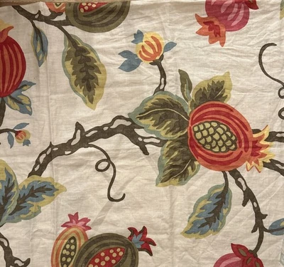 Lee Jofa 2012133-197 Mandovi Print Linen Upholstery Fabric 1+ Yard - Image 1 of 4