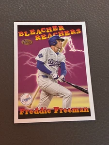 2025 Topps Update Freddie Freeman #BR-22 Bleacher Reachers Insert Dodgers - Picture 1 of 2