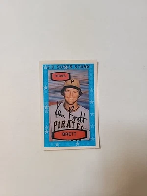 Kellogg 1974 3-D Super Stars béisbol Kenneth Brett #52 - SD8774 Foto 1 de 2