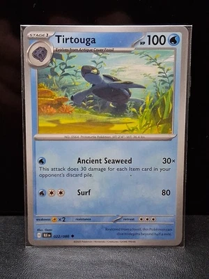 Pokémon TCG Tirtouga Black Bolt 022/086 Regular - Image 1 of 2