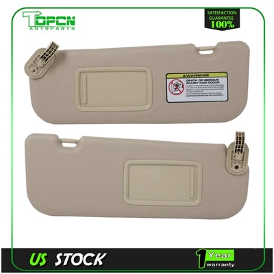 Parasol lado conductor y pasajero bronceado para Hyundai Elantra 1,8 L 2,0 L 2011-2014 Foto 1 de 4
