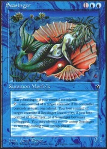 4x Seasinger ~ Moderately Played Fallen Empires MTG Magic x4 4 UltimateMTG Plays - Image 1 of 1