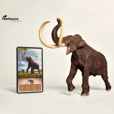 Eofauna 1/40 Woolly Mammoth Figure Animal Collections Model Decor Toys Gift - Image 1 of 4