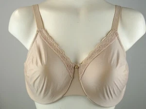 Chantelle 13G1# C Comfort Full Coverage Unlined Underwire Bra US Size 40 DDD - Picture 1 of 6
