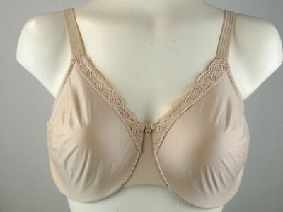Chantele 13G1# C Comfort Full Coverage Unlined Underwire Bra US Size 34 DDDD - Image 1 of 4
