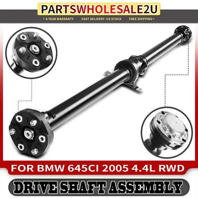 Rear Driveshaft Prop Shaft for BMW 645Ci E63/E64 2005 26107555711 RWD Automatic - Image 1 of 4