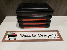 Sega Genesis 4 Game Lot - Ecco, Primal Rage, Sonic 2, Sonic Spinball