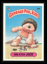 ONE EYED JACK 1985 Garbage Pail Kids Series 2 #44b