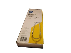 Medline Singel Head Aluminum Stethoscope NEW in Box, Yellow - Picture 1 of 5