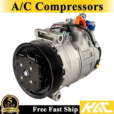 97394 For Mercedes-Benz S500 2000-2001; E320 E500 E55 AMG 2002-06 A/C Compressor - Image 1 of 4