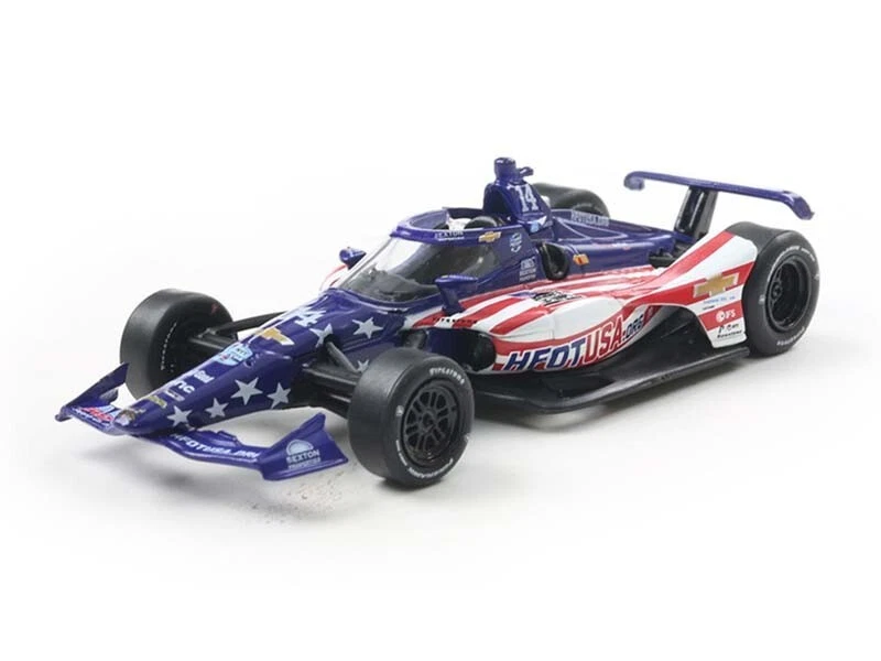 IXO IND64006 1 64 2025 #14 SANTINO FERRUCCI HOME FOR OUR TROOPS NTT INDYCAR