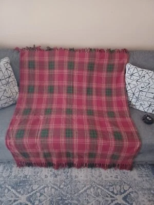 Holiday Throw Blanket VHC BRAND - Image 1 of 3