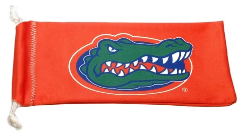 University of Florida Gators Microfiber Drawstring Pouch Eyeglass Sunglass Case Cover