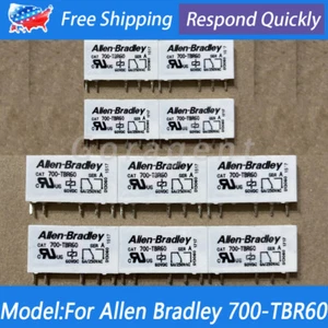 10PCS Relay For Allen-Bradley CAT 700-TBR60 CAT700-TBR60 60VDC 6A 250VAC 5-Pins - Picture 1 of 5