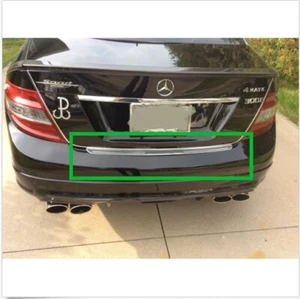 2007-14 for Mercedes C63AMG C180 C250 C300 C350 W204 Rear Bumper Protector Cover - Picture 1 of 6