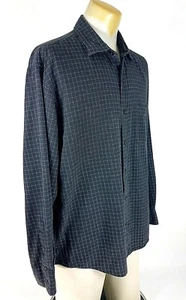 J. Crew Mens Large Dress Shirt Gray Checks Long Sleeved Button Down Cotton - Picture 1 of 10