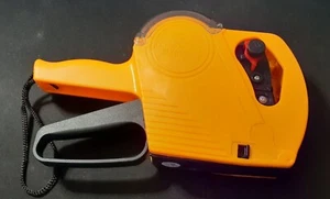 NEW!! Duodeli Yellow MX-5500 8 Digits Price Tag Gun Marking Machine - No Labels - Picture 1 of 9