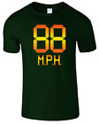88mph Mens T Shirt Back To The Future Marty Mcfly Movie Inspired Gift Tees Tops