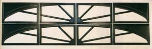 8 Amarr Sunray Replacement Insert for Amarr Short Panel Garage Door Hunter Green - Picture 1 of 4