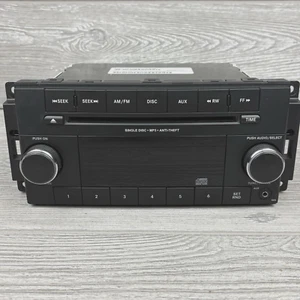 2007-2017 Chrysler Dodge Jeep Ram Radio CD MP3 AUX Receiver P05091196AB Untested - Picture 1 of 13