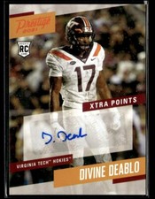 2021 Panini Chronicles Draft Picks Prestige Xtra Points Signatures Divine Deablo