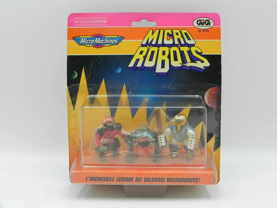 Galoob Zbots Voids Micro Machines Robots Moc Sealed Micromachines Gig Italian #6 - Image 1 of 4