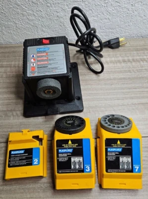 PLASPLUGS BMU406 Power Sharpener Kit w Knife/Scissor Module 2 + 2 MODULES C9 - Image 1 of 4