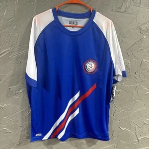 Puerto Rico Soccer Xcelsius Active Shirt Game Of The World Futball Men’s XL NWT - Picture 1 of 7