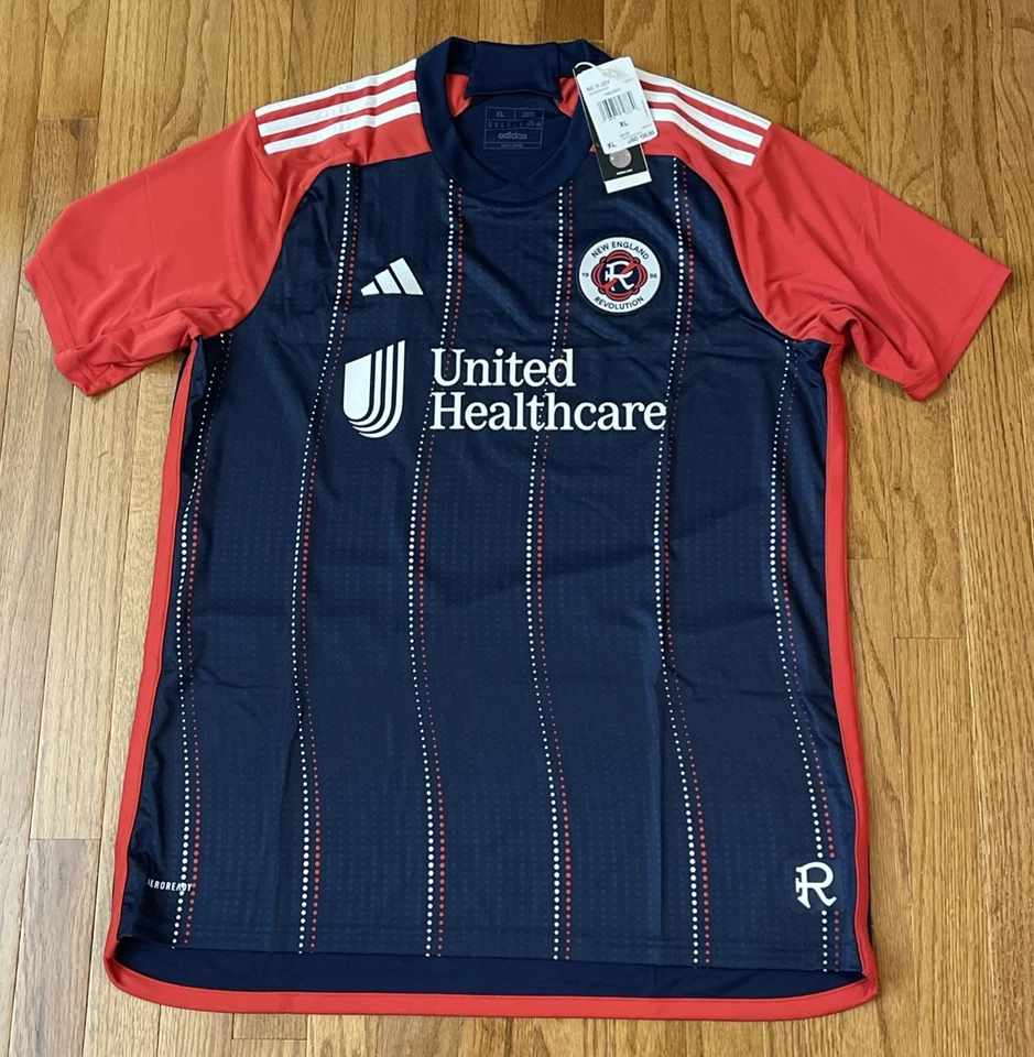 New England Revolution adidas Men's Home Replica Jersey HZ6213 NWT XL - Image 1 of 1