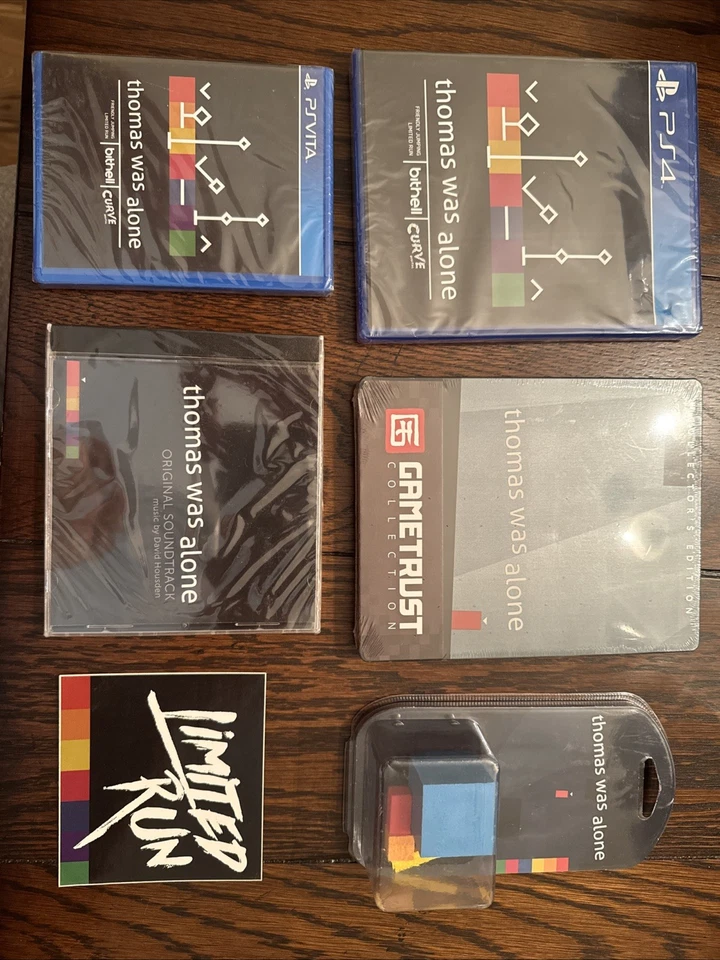 New Thomas Was Alone Sony PlayStation 4 Vita Limited Run PS4 Soundtrack Sealed - Image 1 of 4