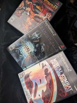 Mortal Kombat Kollection (PlayStation 2 PS2)sleeve CIB & premium holographic art - Image 1 of 4