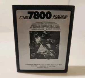 Asteroids Atari 7800 ProSystem 1987 Video Game Cartridge Atari Corp. - Picture 1 of 8