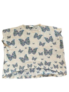 Vouley Vous Ladies Beige Oversized Top Size M/L - Picture 1 of 9
