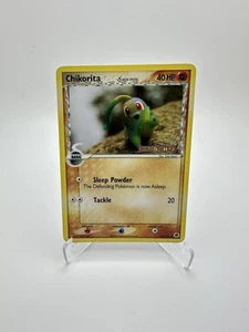 Pokemon EX Dragon Frontiers Chikorita 44/101 Reverse Holo Stamped MP - Picture 1 of 4