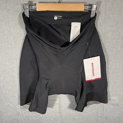 Pantalones Cortos de Ciclismo Bontrager Mujer Talla M 8 pulgadas Negro Acolchado Anara Acolchado Activo Foto 1 de 4