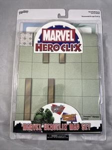 MARVEL HeroClix Map Set Xavier's School Avengers Mansion New Sealed WizKids 2003 - Picture 1 of 12