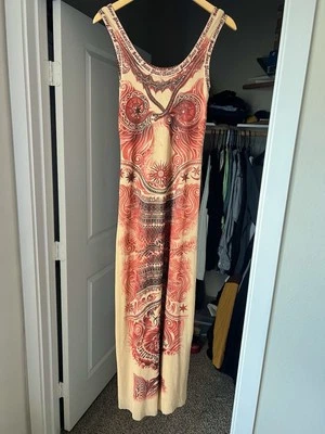 Vestido vintage soleil auténtico Jean Paul Gaultier tatuaje malla tatuaje Foto 1 de 4