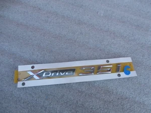BMW F15 FRONT DOOR X DRIVE 35I EMBLEM BADGE LOGO SIGN 7345059 OEM - Picture 1 of 4