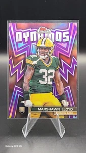 2024 Finest #DYN-2 Marshawn Lloyd Dynamos Purple Refractor /125 - Picture 1 of 2