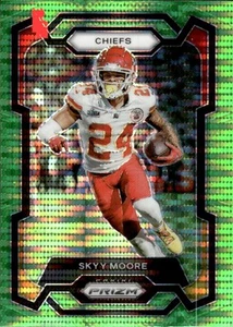 2023 Panini Prizm #150 Skyy Moore Neon Green Laser Prizm - Bild 1 von 2