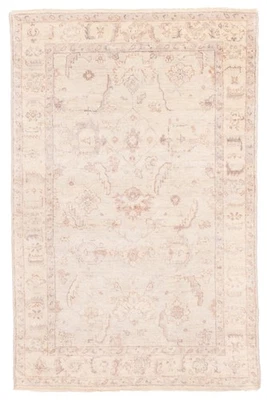 Hand Knotted Area Rug 3'9" x 5'11" Traditional Oriental Wool Carpet - Image 1 of 4