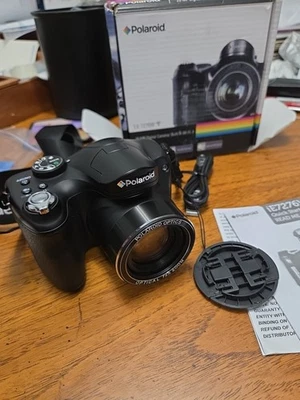 Polaroid iE 7276W 20MP Black Digital Camera USED VERY LITTLE,STORED AWAY - Image 1 of 4
