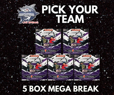 ARIZONA DIAMONDBACKS 2025 Panini Prizm Mega 5-Box Break #15 - Image 1 of 2