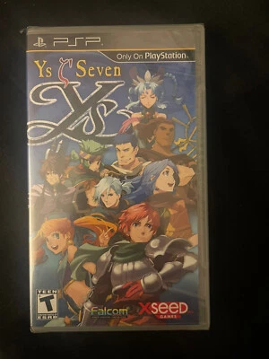 Ys Seven (Sony PSP, 2010, XSEED) Nuevo, raro, sellado de fábrica Foto 1 de 3