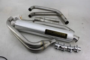 NOS HINDLE STAINLESS STEEL EXHAUST HEADERS MUFFER FOR 94-97 KAWASAKI NINJA ZX9R - Picture 1 of 7