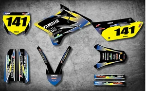 YAMAHA YZ 85 - 2015 - 2017 SUNRISE style stickers kit Full Custom Graphic Kit  - Imagen 1 de 3