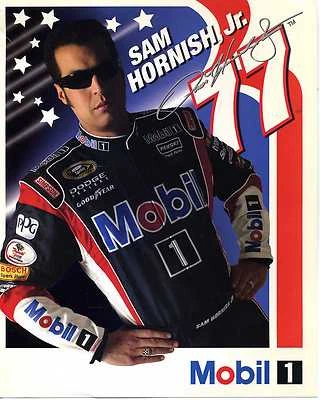 2008 Sam Hornish,Jr.,Mobil 1 Dodge #77 (Collector's Promo.Fact Sheet);Car Racing - Image 1 of 2