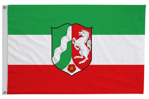 North Rhine-Westphalia Germany Flag 3'x2' - ONE ONLY - Picture 1 of 7